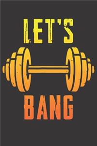 Notebook for Gym Fitness Exercise Trainer Coach bodybuilder let's bang