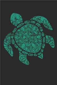 Sea Turtle Mandala Notebook