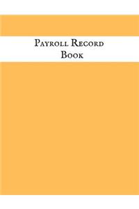 Payroll Record Book