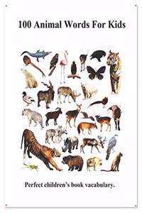 100 Animal Words for Kids