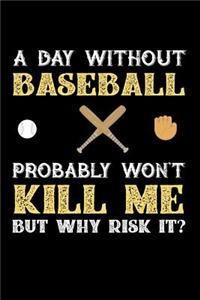 A Day Without Baseball Probably Won't Kill Me But Why Risk It?