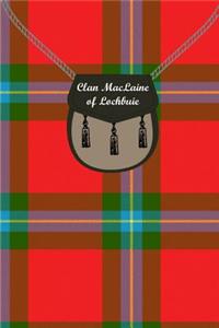 Clan Maclaine of Lochbuie Tartan Journal/Notebook