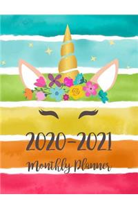 2020-2021 Monthly Planner