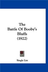 The Battle Of Booby's Bluffs (1922)