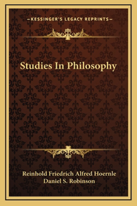 Studies In Philosophy