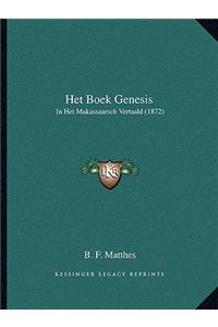 Het Boek Genesis