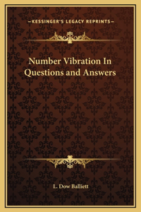 Number Vibration In Questions and Answers