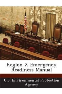 Region X Emergency Readiness Manual