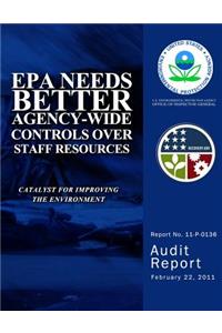 EPA Needs Better Agency-Wide Controls Over Staff Resources