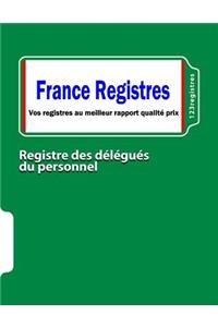 Registre des délégués du personnel
