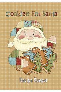 Cookies For Santa Recipe Keeper