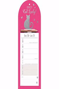CRAZY CAT LADY WEEKTOVIEW MAGNETIC MEMO