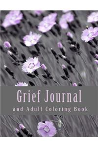 Grief Journal and Adult Coloring Book