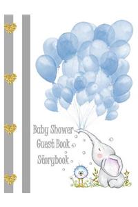 Baby Shower Guest Book Storybook