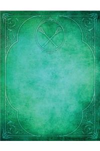 Monogram Lacrosse Blank Sketchbook