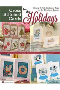 Cross Stitched Cards for the Holidays