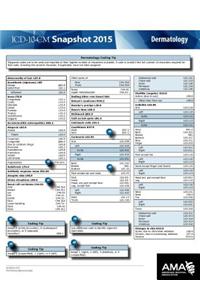 ICD-10-CM 2015 Snapshot Card - Dermatology