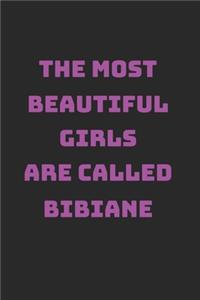 Bibiane Girl Woman Notebook