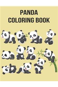 Panda Coloring Book