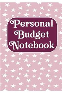 Personal budget Notebook