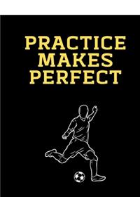 Practice Makes Perfect Soccer Coaching Journal