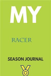 My racer Season Journal