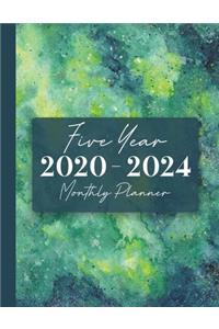 2020-2024 Five Year Monthly Planner