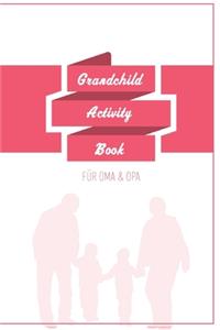 Grandchild Activity Book For Grandma And Grandpa