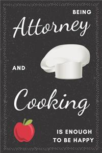 Attorney & Cooking Notebook