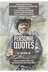 Personal Quotes