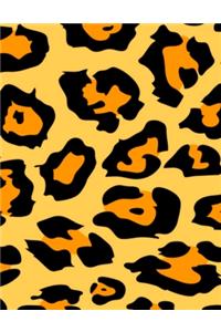 Leopard Print Journal Notebook