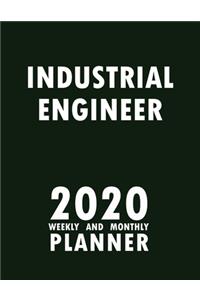 Industrial Engineer 2020 Weekly and Monthly Planner
