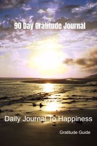 90 Day Gratitude Journal