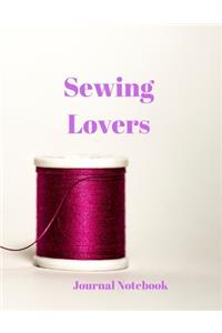Sewing Lovers Journal Notebook