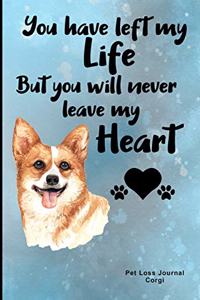 Pet Loss Journal Corgi
