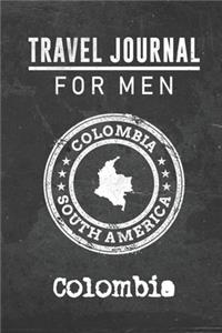 Travel Journal for Men Colombia