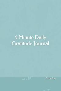 5 Minute Daily Gratitude Journal