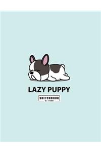 Lazy puppy sketchbook