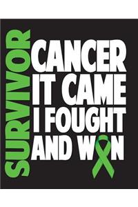 Survivor Cancer It Came I Fought And Won