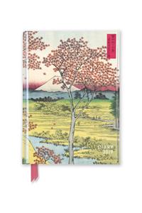 Utagawa Hiroshige - Twilight Hill Pocket Diary 2019