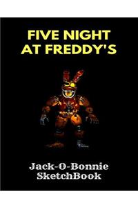 Jack-O-Bonnie Sketchbook Five Nights at Freddy's