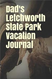 Dad's Letchworth State Park Vacation Journal
