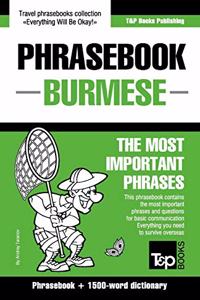 Phrasebook - Burmese - The most important phrases