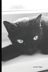 Journal Pages - Ebony Cat (Bullet Journal)