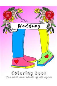 Wedding Coloring Book for Kids, Teens and Adults!