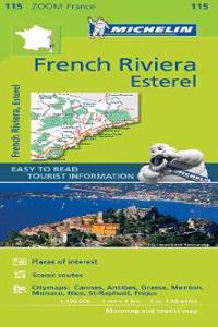 Michelin French Riviera Esterel Zoom Map 115