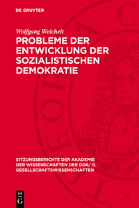 Probleme der Entwicklung der sozialistischen Demokratie