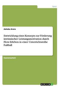 Entwicklung eines Konzepts zur Förderung intrinsischer Leistungsmotivation durch Flow-Erleben in einer Unterrichtsreihe Fußball