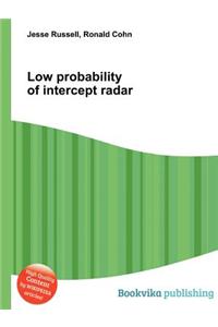 Low Probability of Intercept Radar