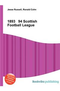 1893 94 Scottish Football League